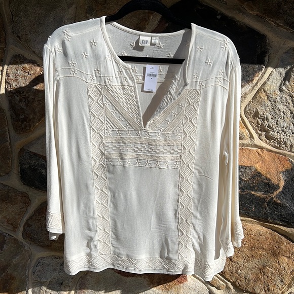NWT Gap Gauzy Top - Picture 1 of 7